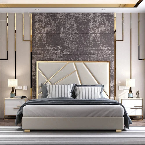 David Panel Gold Striped